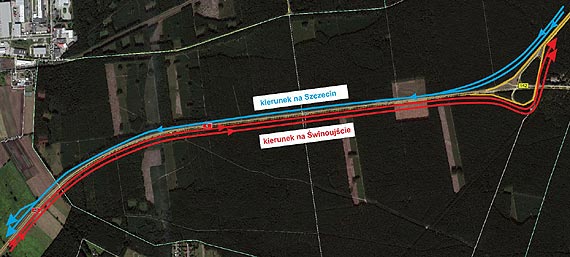 Od dzisiaj na czas wakacji pojedziemy dwoma jezdniami A6 od Szczecin D�bia do Rz�nicy