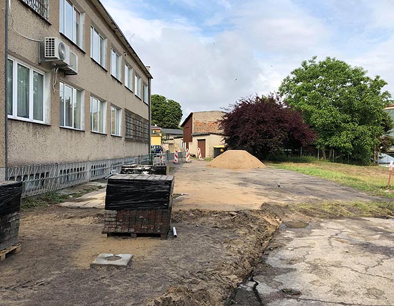 Ruszya budowa parkingu w Golczewie