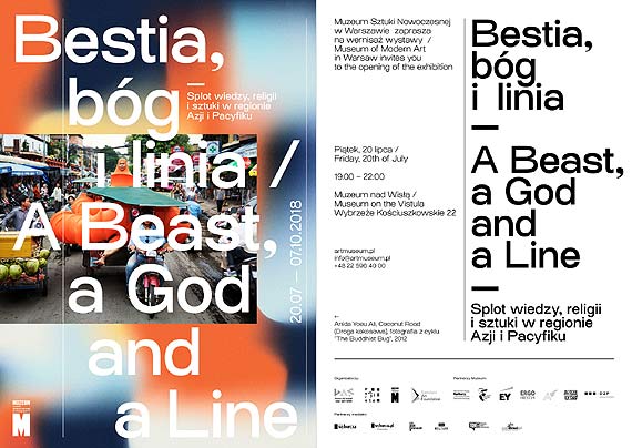 Zaproszenie na konferencj� prasow�, wernisa� oraz wydarzenia towarzysz�ce wystawie Bestia, b�g i linia