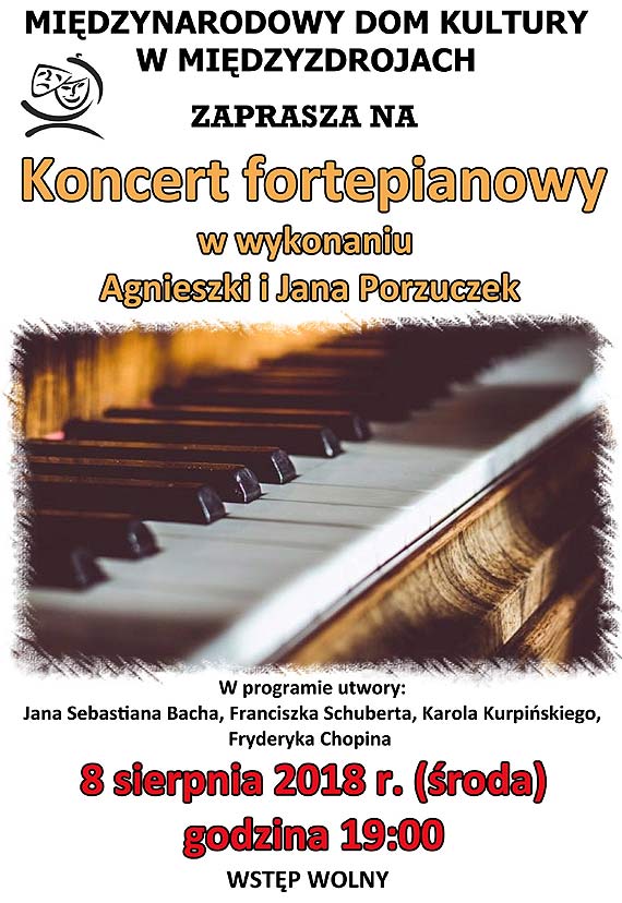 Koncert fortepianowy w Midzyzdrojach