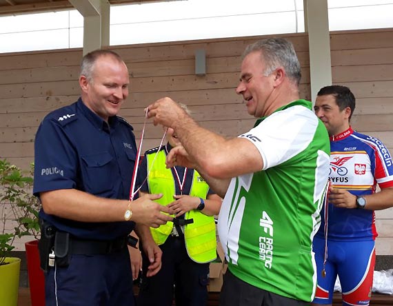 Rowerzy�ci na start