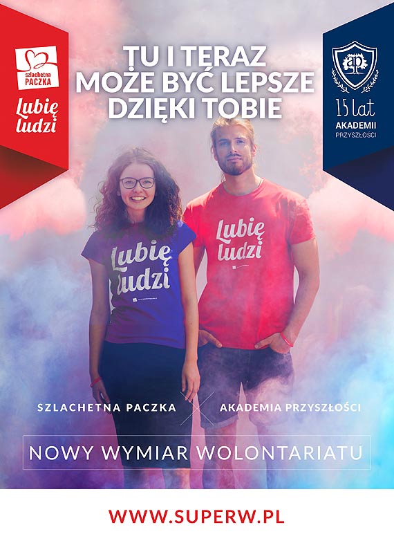 SZLACHETNA PACZKA  poszukuje wolontariuszy w POWIECIE KAMIESKIM!