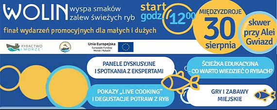 Akcja promocyjna „Wolin – Wyspa smakw. Zalew wieych ryb”