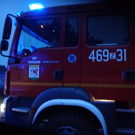 Straacy ze wierzna nie dopucili do poaru budynku mieszkalnego