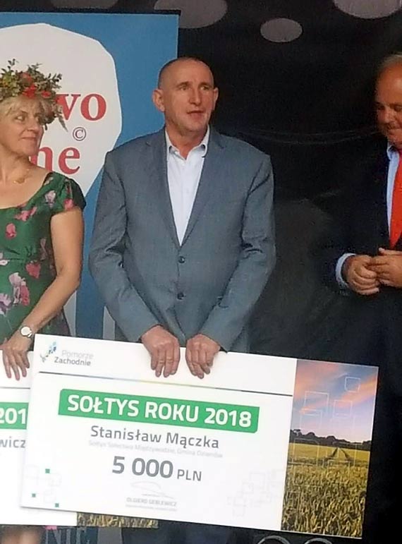 Stanisaw Mczka z Midzywodzia w Gminie Dziwnw Sotysem Roku 2018