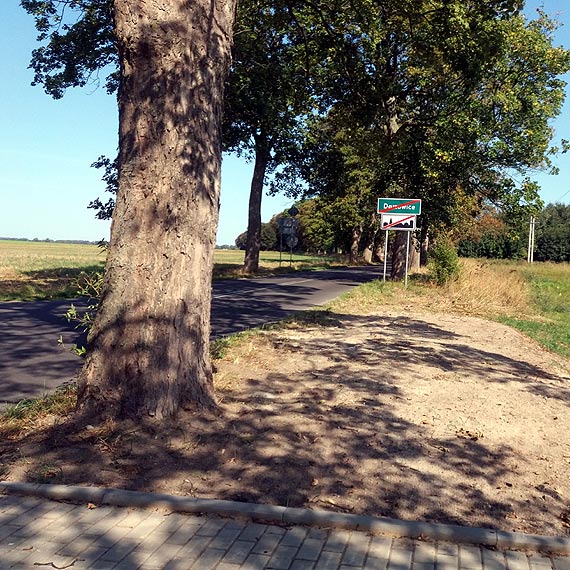 Czy doczekamy się chodnika wzdłuż drogi Wolin – Unin?