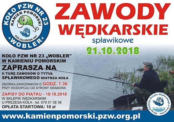 Zapraszamy na II tur zawodw wdkarskich