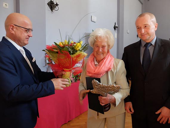 Pani Leokadia Janowicz otrzymała tytuł „Zasłużony dla Gminy Golczewo”