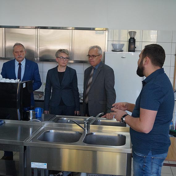 Zachodniopomorski Kurator Oświaty odwiedził Powiat Kamieński