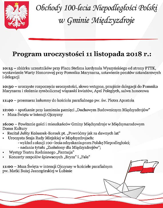 100-lecie Niepodlegoci Polski w Midzyzdrojach