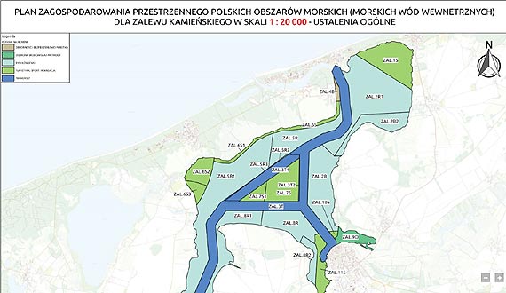 Projekty planw zagospodarowania przestrzennego polskich obszarw morskich