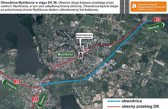 Og�oszono przetarg na budow� obwodnicy My�liborza