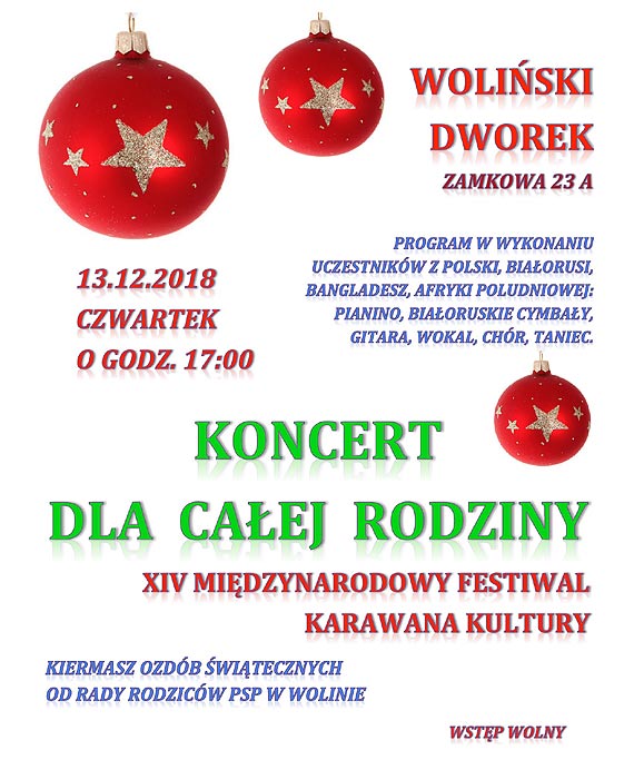 „Koncerty Rodzinne” w Dworku Woliskim