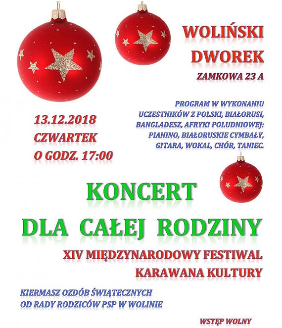 Koncert dla caej rodziny na „Dworku Woliskim”