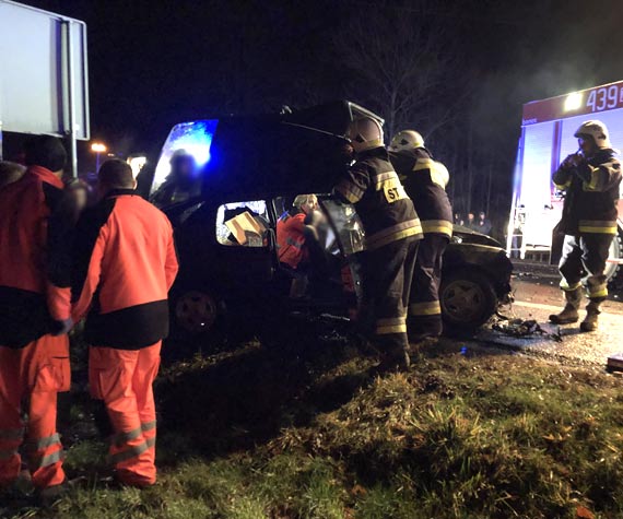 Znany dziennikarz Marian Klasik poszkodowany w wyniku czołowego zderzenia dwóch aut