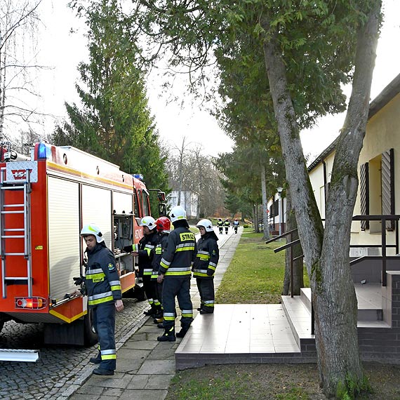 Alarm na Białej Górze. Pali się w Archiwach Państwowych