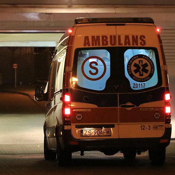 W sylwestra i Nowy Rok w Powiecie Kamieńskim karetki wyjeżdżały do 19 zdarzeń