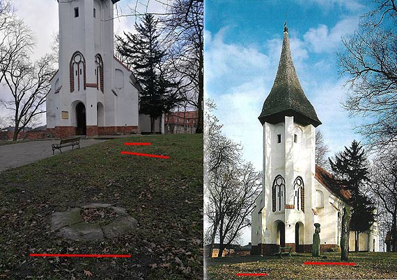 Braki o historii zabytków w parku Jana Pawła II w Kamieniu Pomorskim