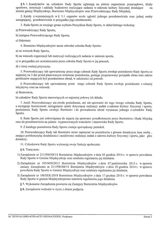 Nowa Rada Sportu w Międzyzdrojach