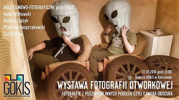 Wystawa fotografii otworkowej w GOiKS w Golczewie