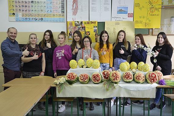 Kurs carvingu w Zespole Szk Ponadgimnazjalnych w Wolinie