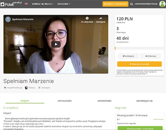 Spe�niam swoje marzenia - moja pierwsza ksi��ka