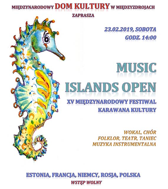Midzyzdroje zapraszaj na koncert Karawany Kultury 23.02.2019
