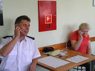 Niepe�nosprawni uczyli si� prawid�owo wzywa� pomoc