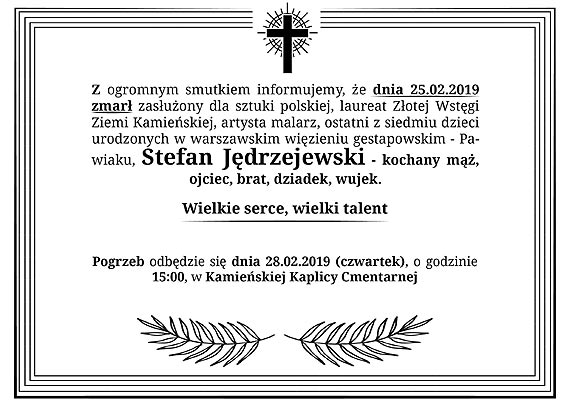 W Kamieniu Pomorskim znalazł swoje miejsce na ziemi