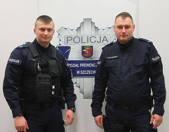 Do szpitala na sygnale - niecodzienny „pilota” policjantw