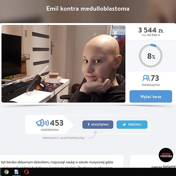 Pommy Emilowi wrci do zdrowia