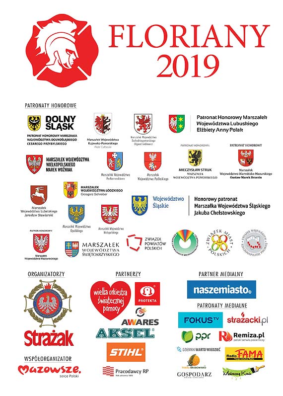 256 projekt�w zawalczy o stra�ackie Oscary! Og�lnopolski Konkurs Floriany 2019