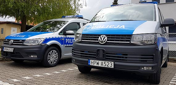 Nowe radiowozy w KPP w Kamieniu Pomorskim