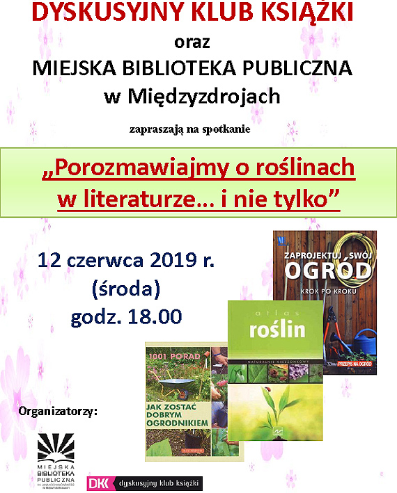 „Porozmawiajmy o rolinach w literaturze i nie tylko”