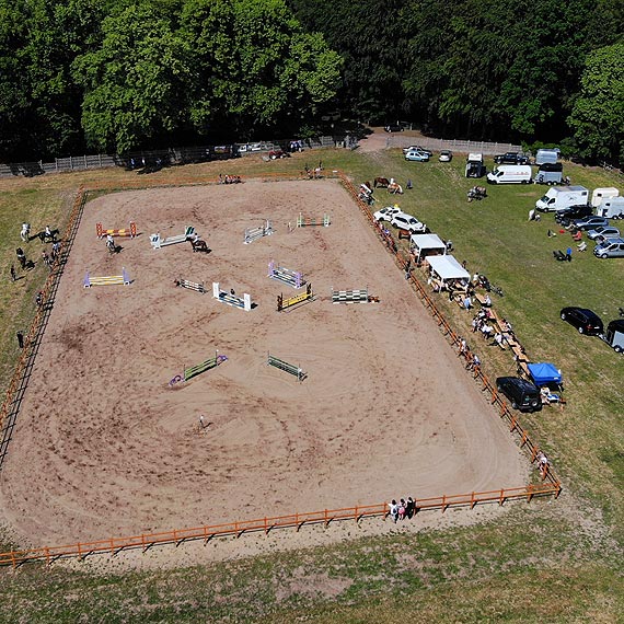Konie ślicznie skakały. Zawody jeździeckie w Benicach. Zobacz film!