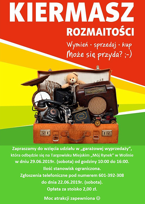 Kiermasz rozmaitoci w Wolinie