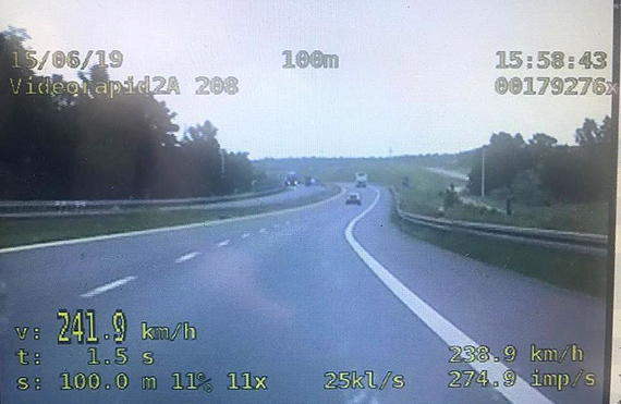 Ukarany za przekroczenie dopuszczalnej prdkoci
