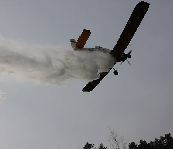 Zagro�enie po�arowe z uwagi na fal� upa��w