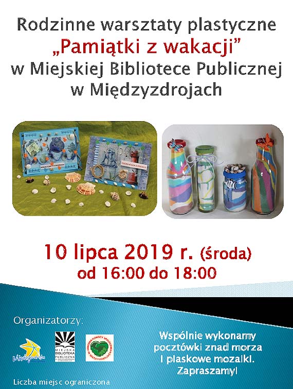 Wakacje w Midzyzdrojach od 08 do 14 lipca 2019r.  