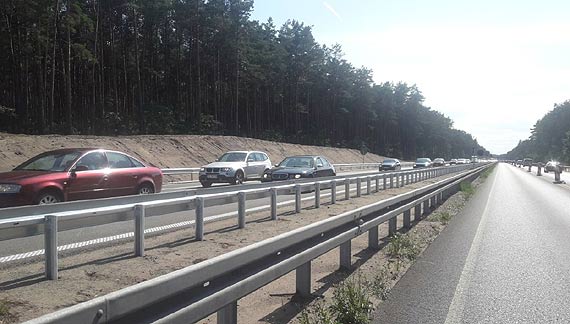 �atwiej nad morze – dwie jezdnie na przebudowywanym odcinku autostrady A6 Szczecin D�bie-Rz�nica