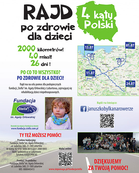 Rowerem przez Midzyzdroje w szczytnym celu