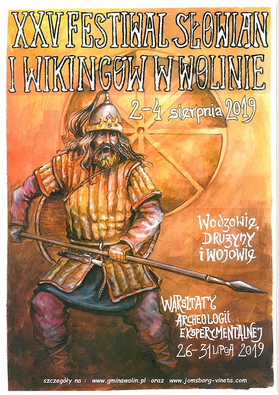 Program XXV Festiwalu Sowian i Wikingw „Wodzowie - druyny - wojownicy”