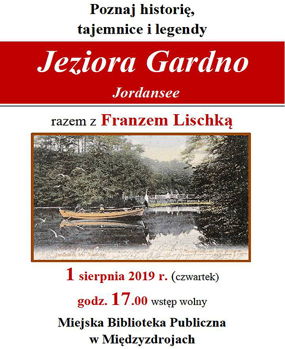 Historia, tajemnice i legendy Jeziora Gardno – Jordansee