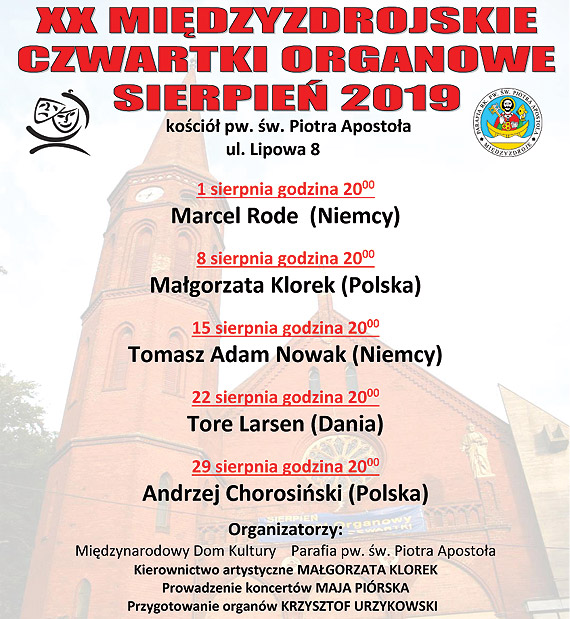 Wakacje w Międzyzdrojach od 29 lipca do 04 sierpnia 2019 r.