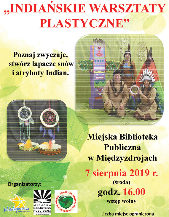 „W indiaskiej wiosce” – warsztaty literacko-plastyczne w bibliotece