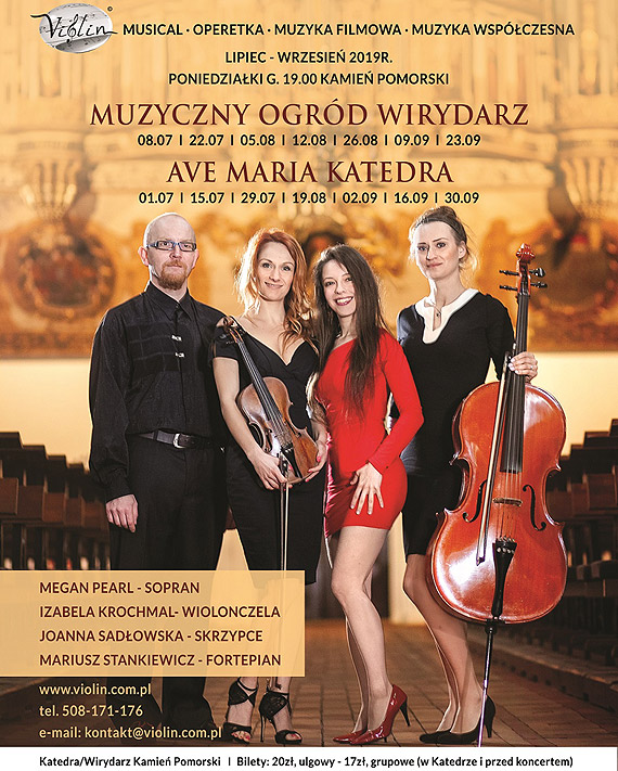 Muzyczny ogrd w Kamieniu Pomorskim 2019