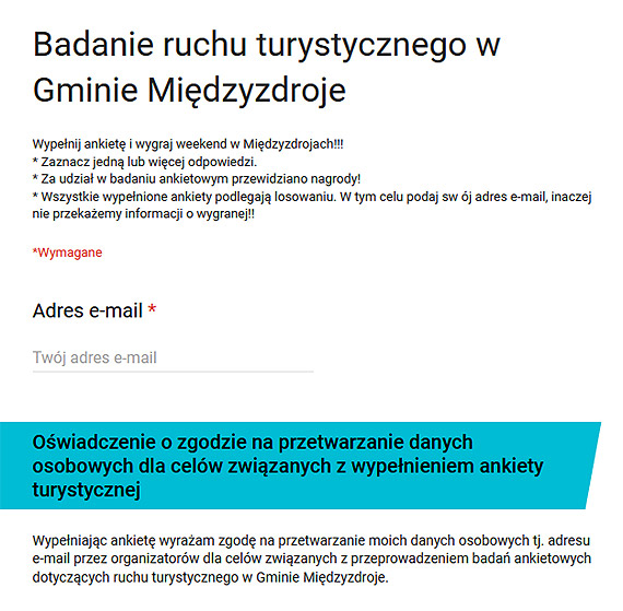 Wypenij ankiet i wygraj nagrody!