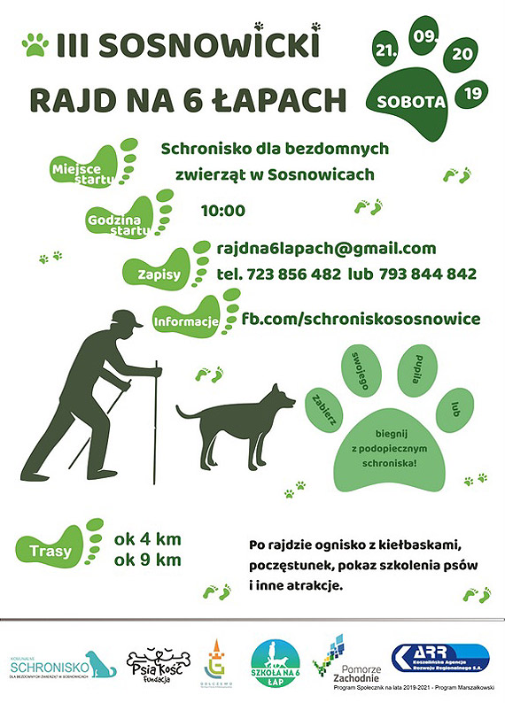 III Sosnowicki Rajd na Szeciu apach - zapraszamy