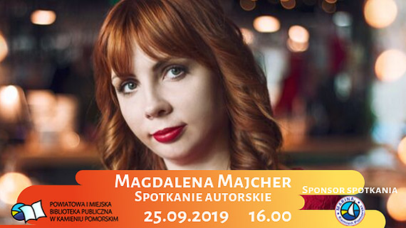 Magdalena Majcher w kamieskiej Bibliotece