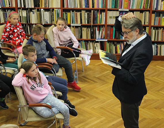 Wsplne rymowanie, czyli spotkanie z Michaem Rusinkiem